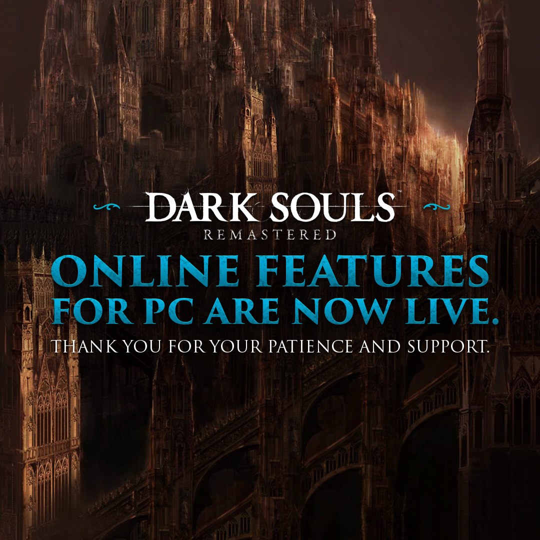 《黑暗靈魂重製版》PC版線上伺服器已經重新啟