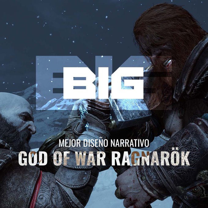 《戰神諸神黃昏》榮獲BIG 2022年度遊戲&最佳敘事設計獎