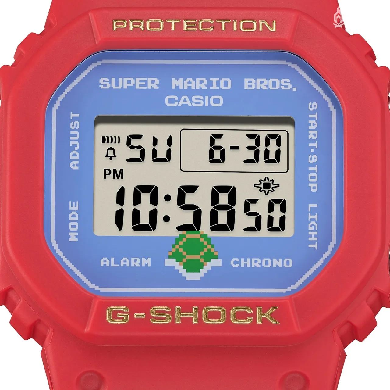 卡西歐「G-SHOCK」將推出《超級瑪利歐兄弟》合作款電子表