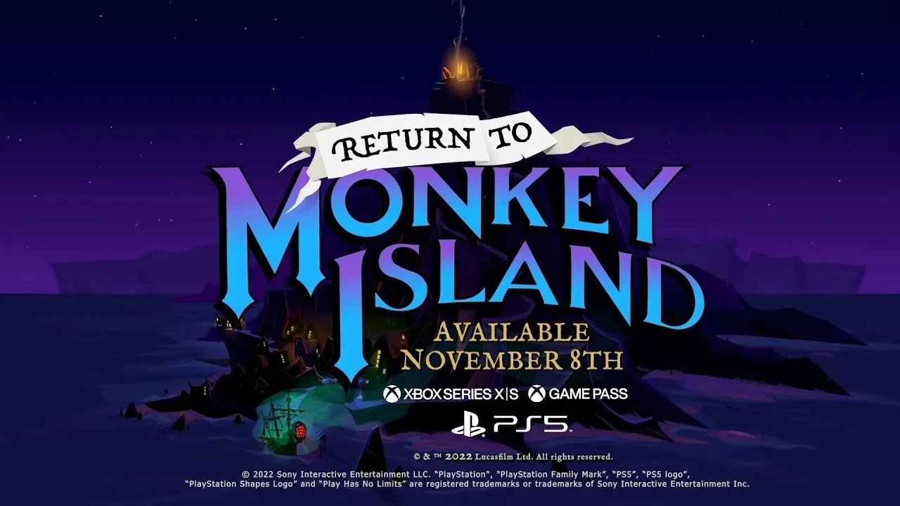 點擊冒險遊戲《重返猴島》11 月 8 日登陸 PS5/XSX|S 平台