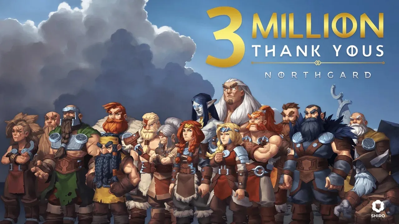 北歐神話題材戰略遊戲《北境之地》累計玩家數突破 300 萬人