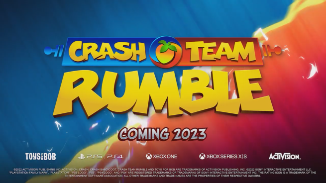 TGA2022古惑狼公佈新作《Crash Team Rumble》