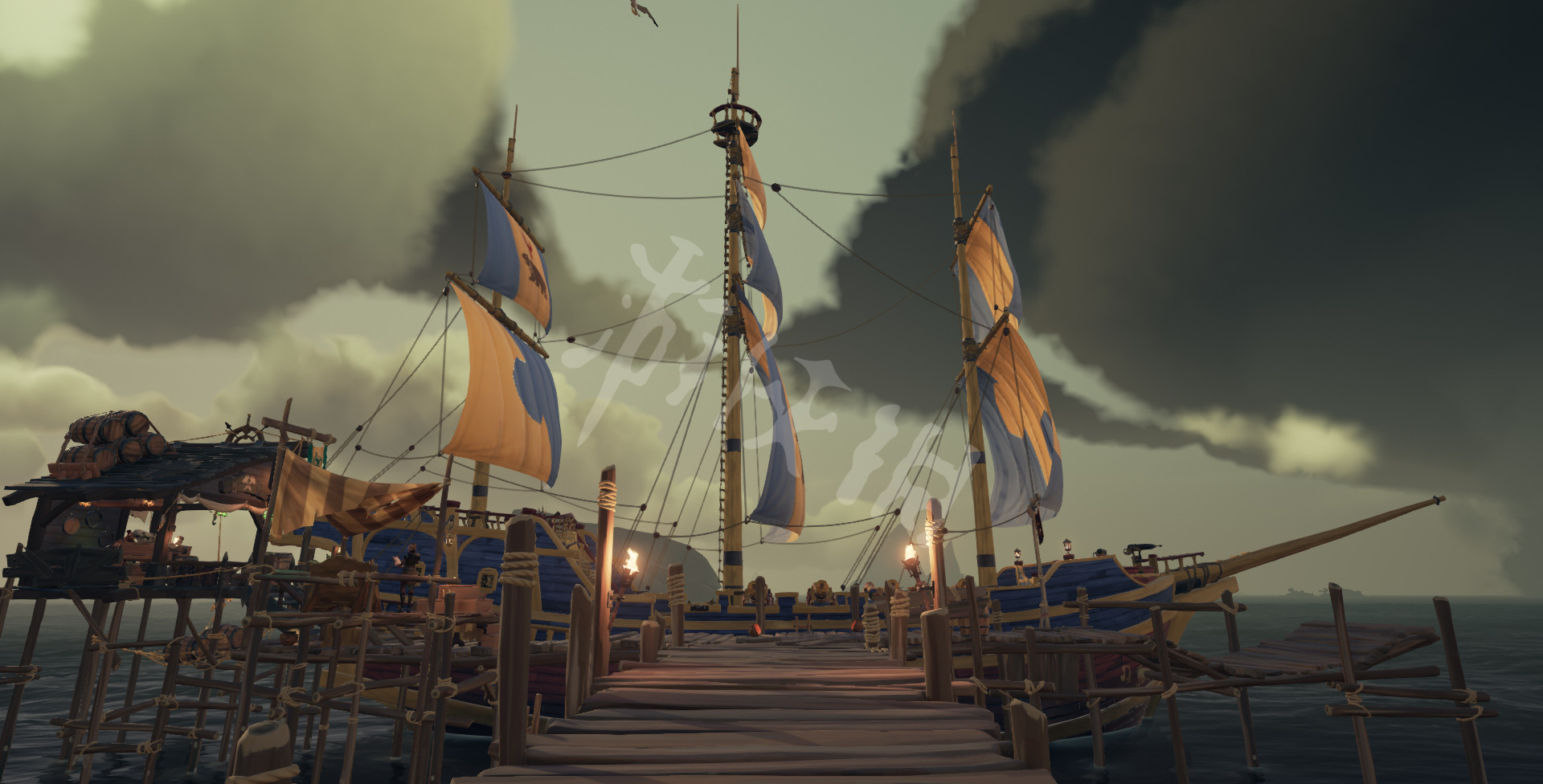 《盜賊之海》三帆船怎麼玩 四人大船基本情況介紹
