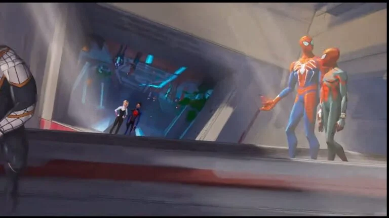 小彩蛋PS4蜘蛛俠出現在《蜘蛛俠縱橫宇宙》預告中
