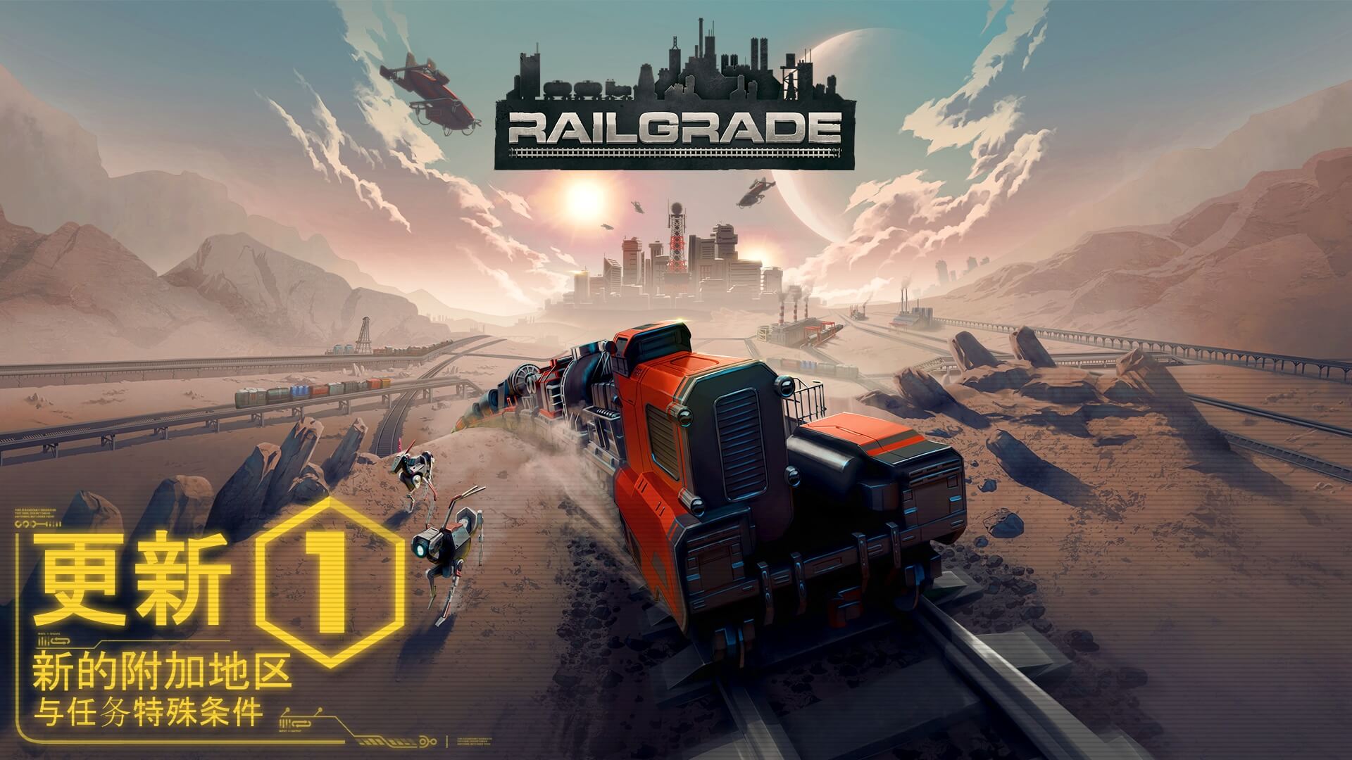 《RAILGRADE》發布首次更新 新的