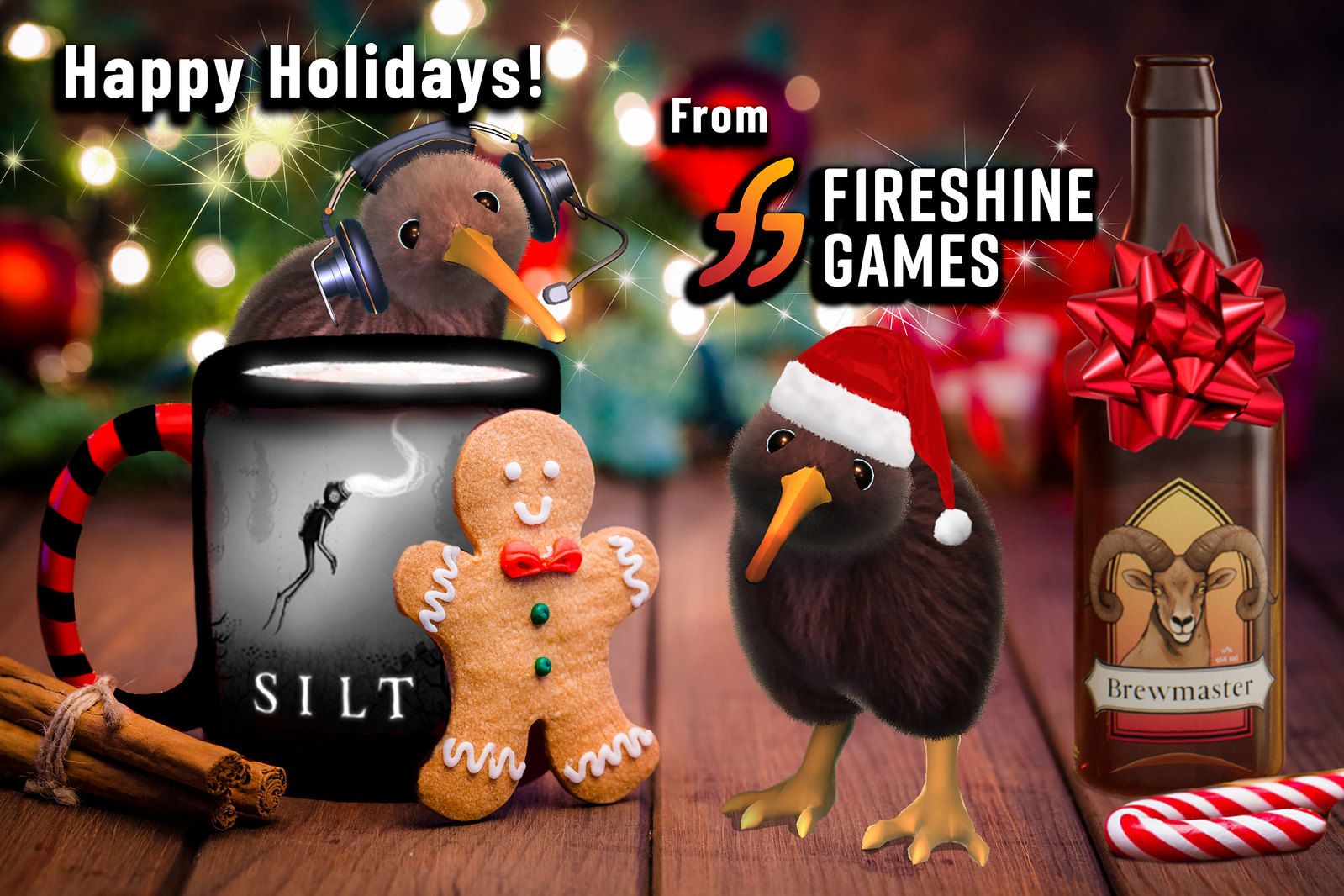 【多圖】今年聖誕節要到啦，來看看遊戲廠商們的賀圖吧
