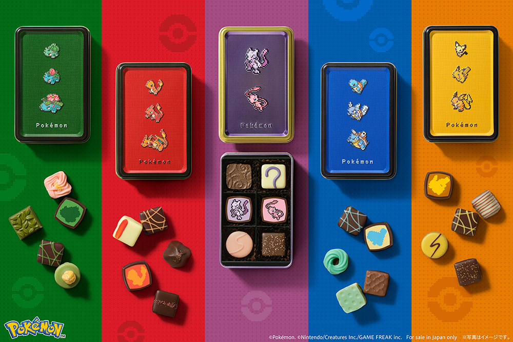 メリーチョコレート推出寶可夢主題巧克力