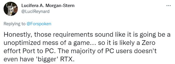《魔咒之地》PC配置需求太高 玩家質疑遊戲沒優化好