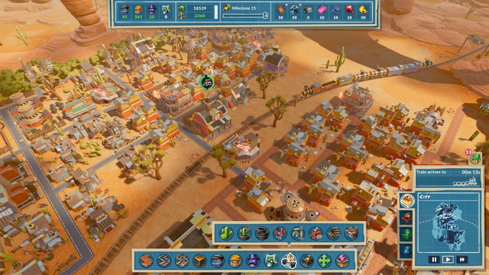 城市建造遊戲《蒸汽世界建造》面向各大平台公布