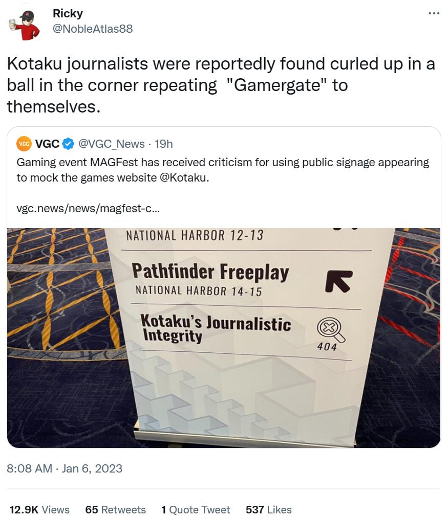 惡劣玩笑中傷遊戲網站Kotaku，為何還有玩家拍手稱贊？
