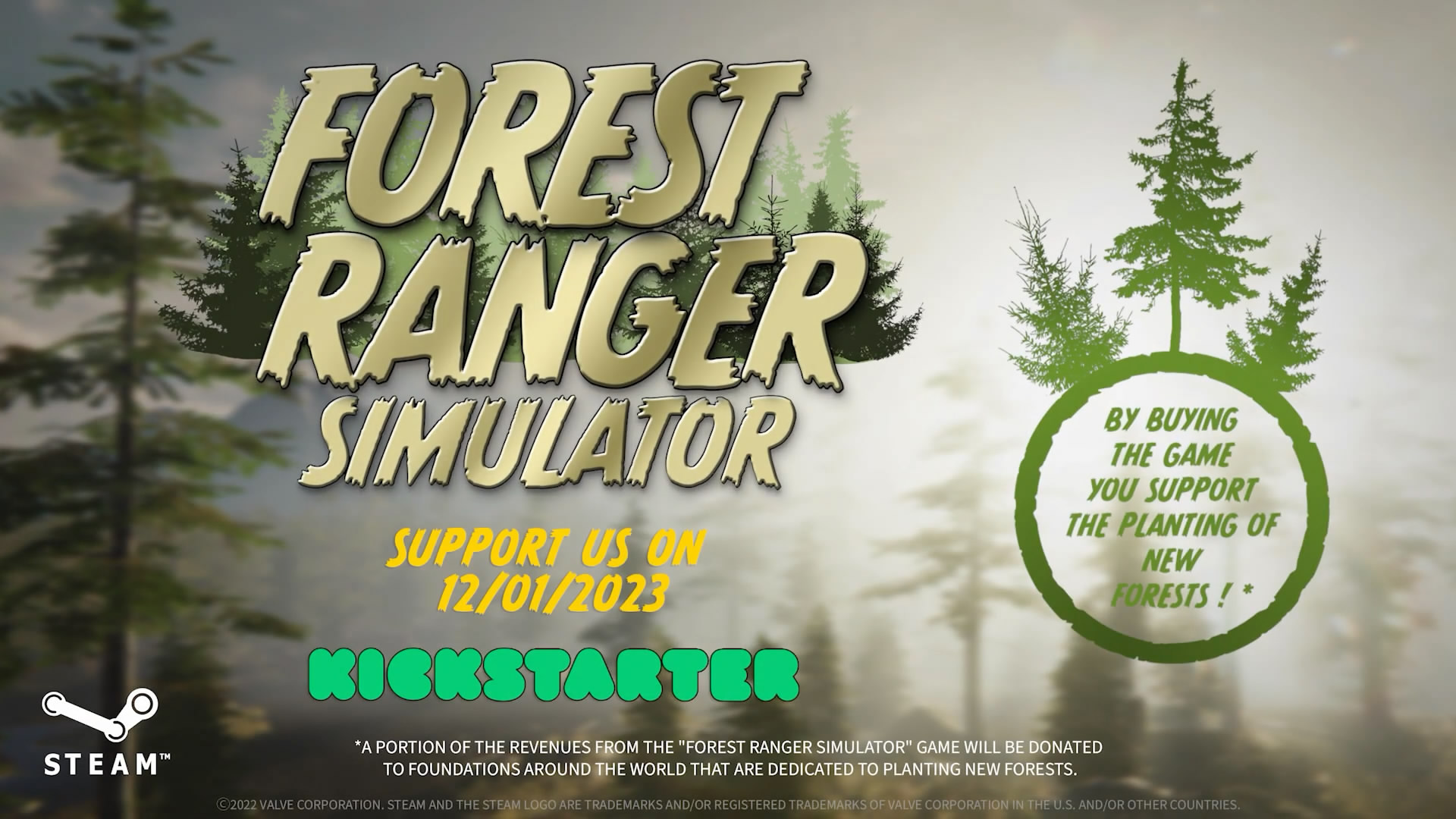 模擬新游《森林護林員模擬器》將開啟眾籌預告片賞