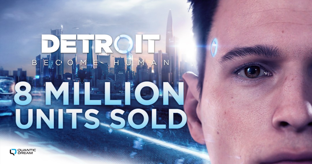 三年時間《底特律變人》PC版銷量達250萬份