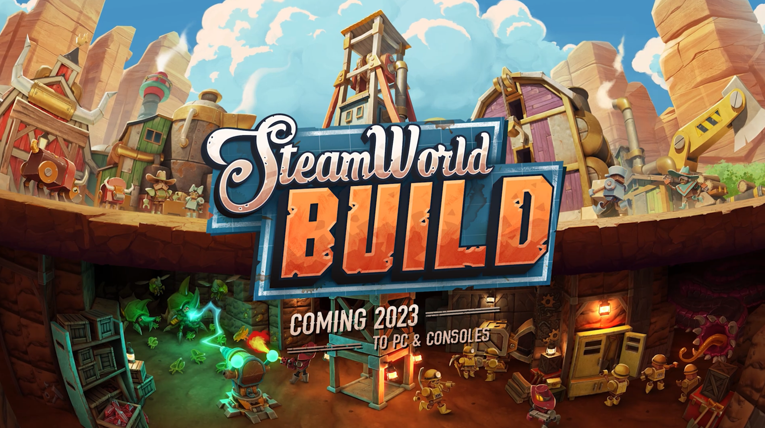 《蒸汽世界建造》預告正式發布試玩版已開放