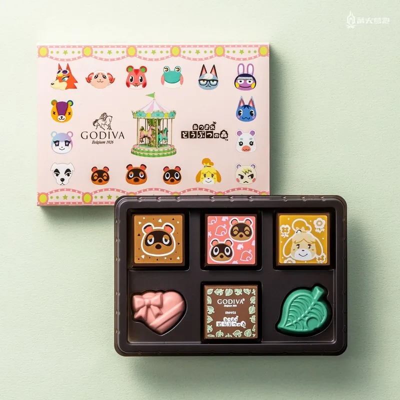 《集合啦！動物森友會》與高端巧克力品牌「歌帝梵」合作推出聯動商品