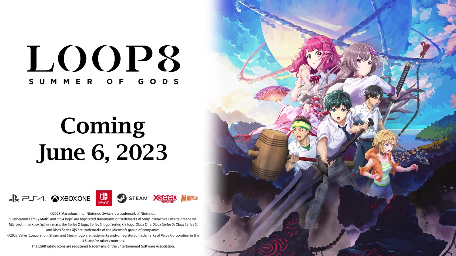 《LOOP8降神》6月6日在歐美推出 包括PC版