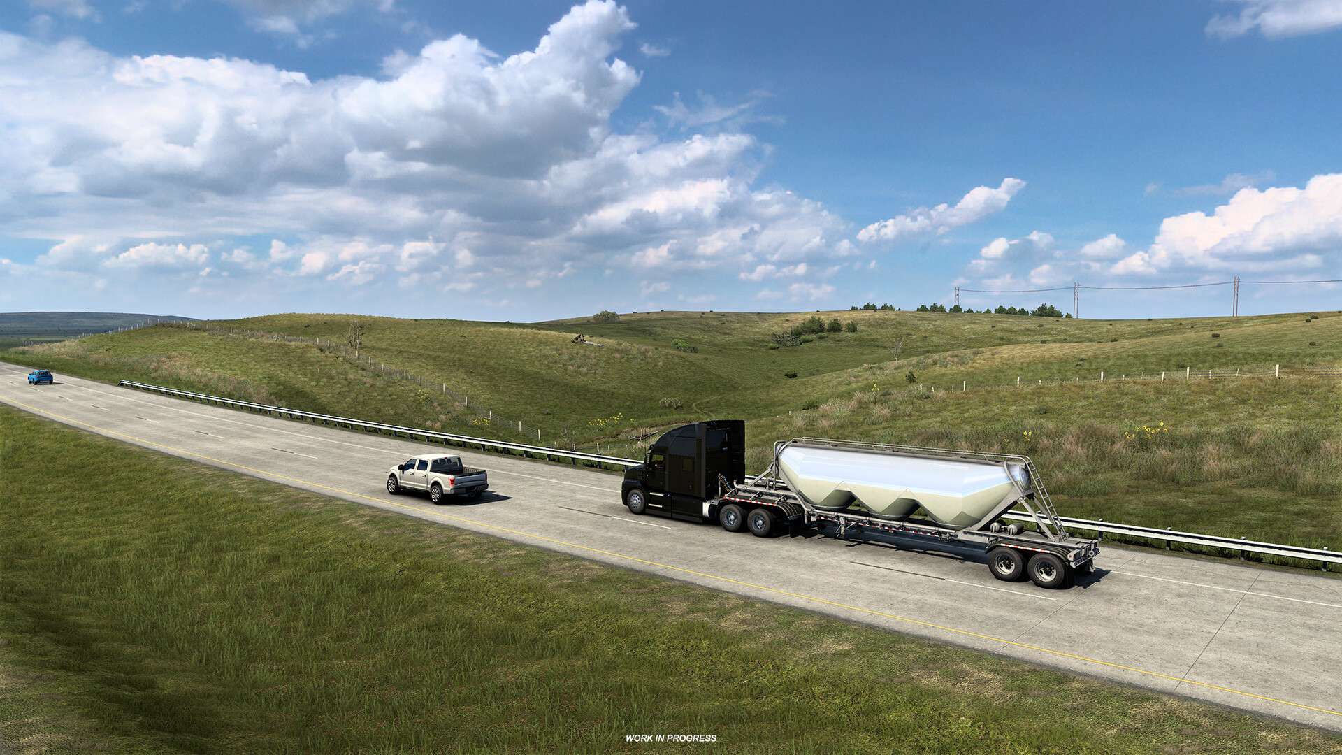 《美國卡車模擬》新DLC「堪薩斯州」 藍天草原向日葵