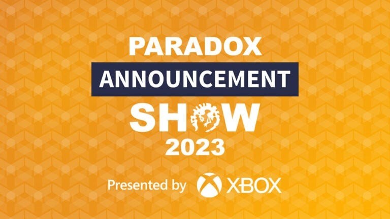 Paradox Interactive 2023發布會將於3/7舉行