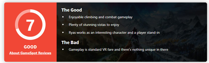 PS VR2護航大作《地平線：山之召喚》IGN7分不過不失