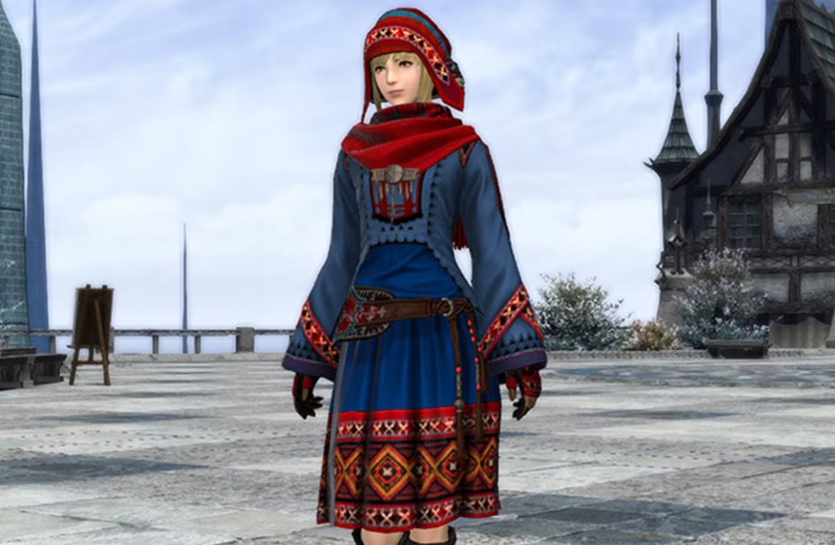 《最終幻想14》國際服商城時裝「遠北套裝」被告侵權