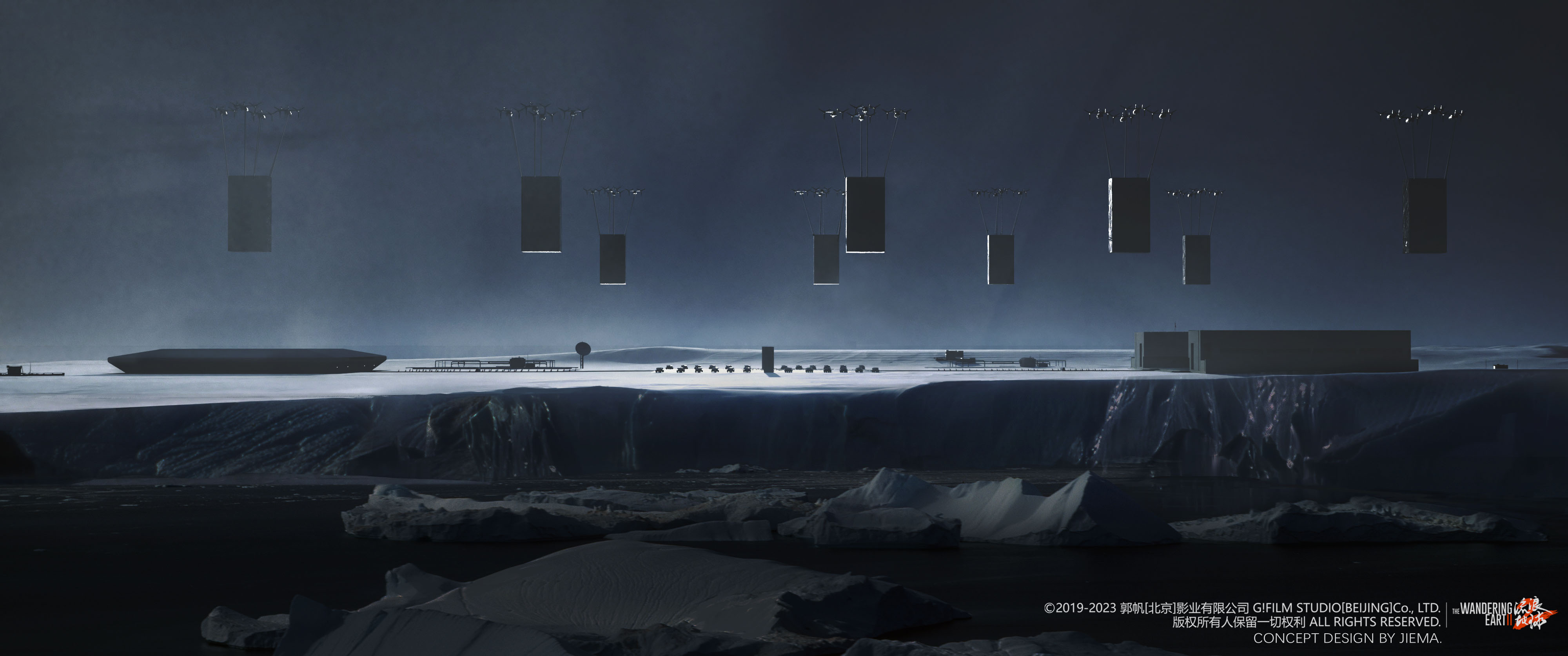 獨家揭秘：電影《流浪地球2》超詳細美術設定「UEG」篇