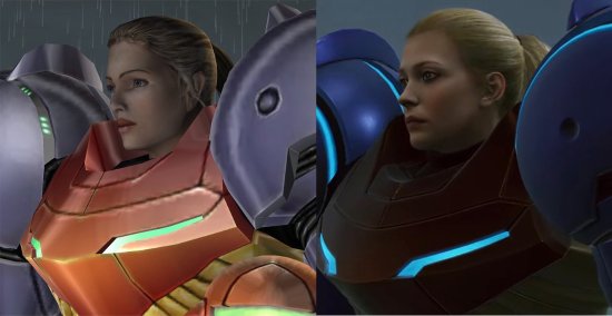 《銀河戰士Prime復刻版》女主面容：薩姆斯變美式大媽臉