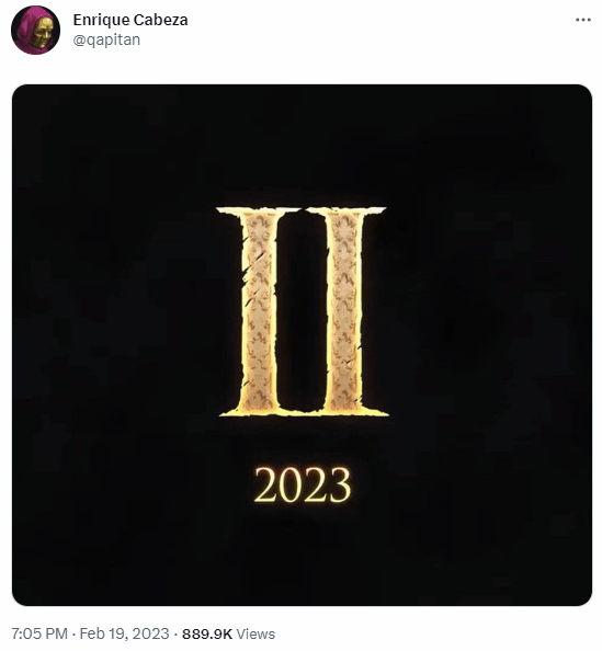 橫版動作《瀆神2》將於今年推出 登陸平台尚未公布