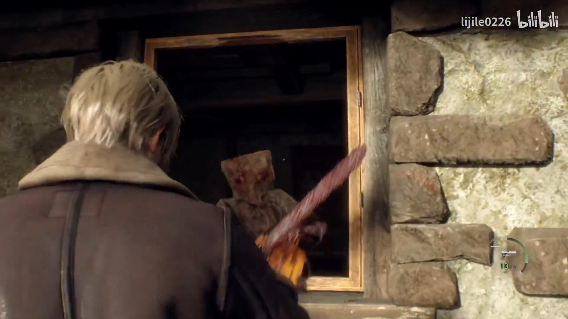 《惡靈古堡4重製版》DEMO刀殺電鋸男視頻演示