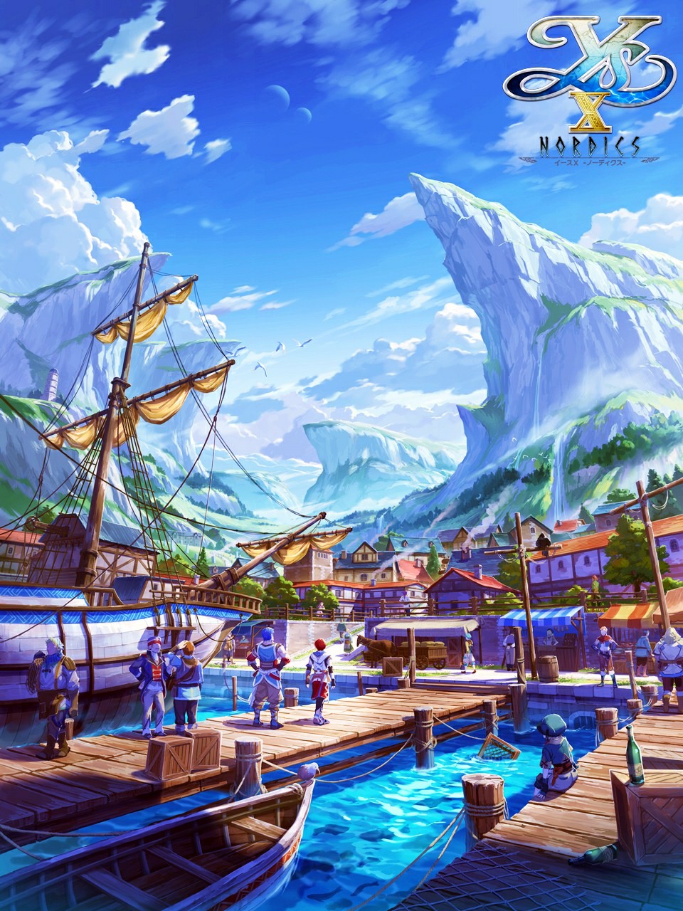 《伊蘇10》新遊戲概念圖公布 展示港口城市卡納克