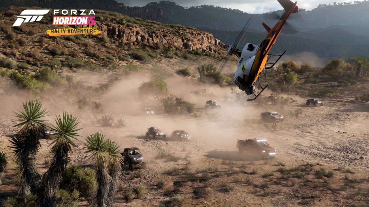 《極限競速地平線5》Rally Adventure將於3月底開放！