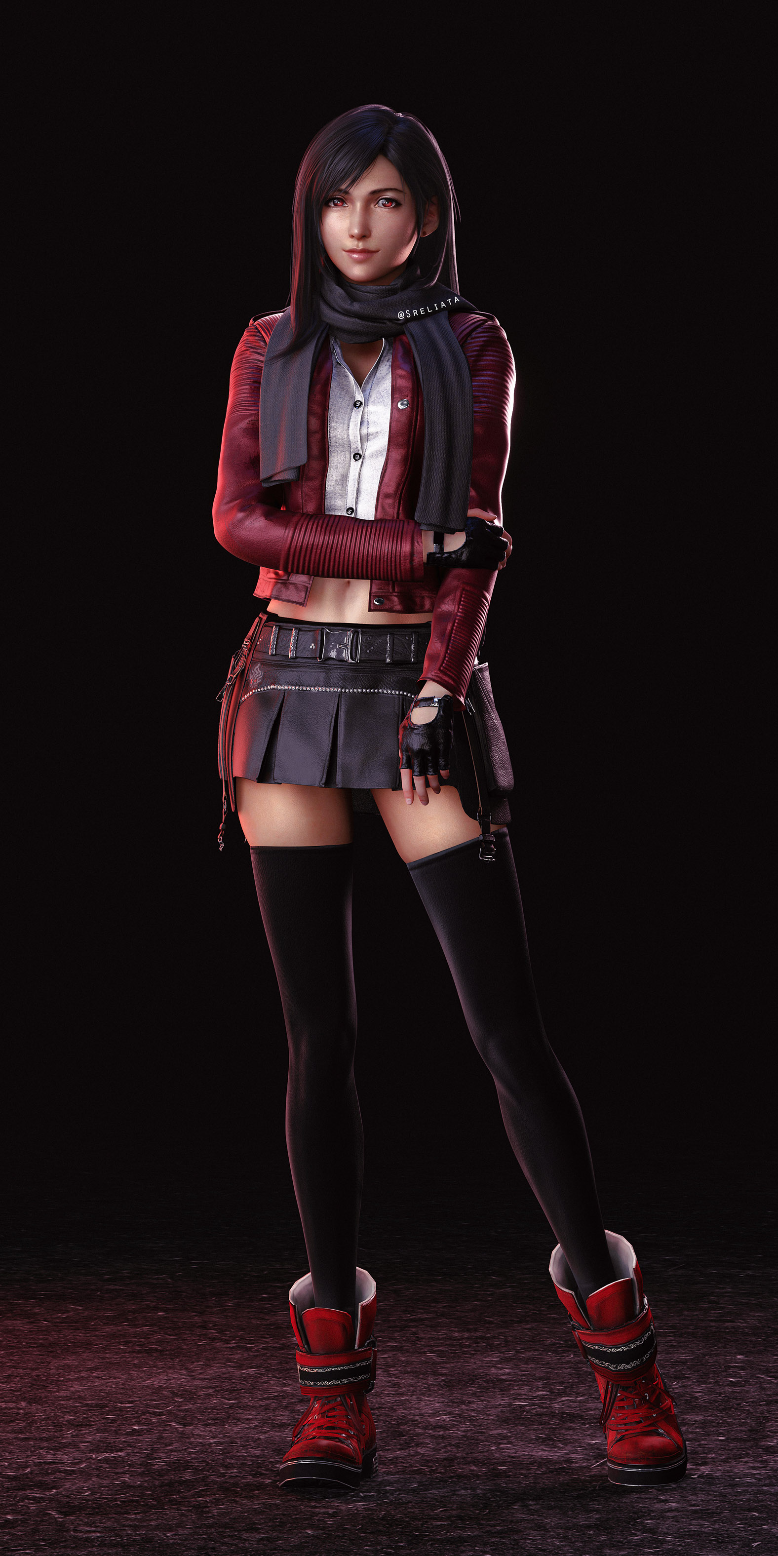 蒂法的新衣《最終幻想7重製版》蒂法紅色夾克造型Mod