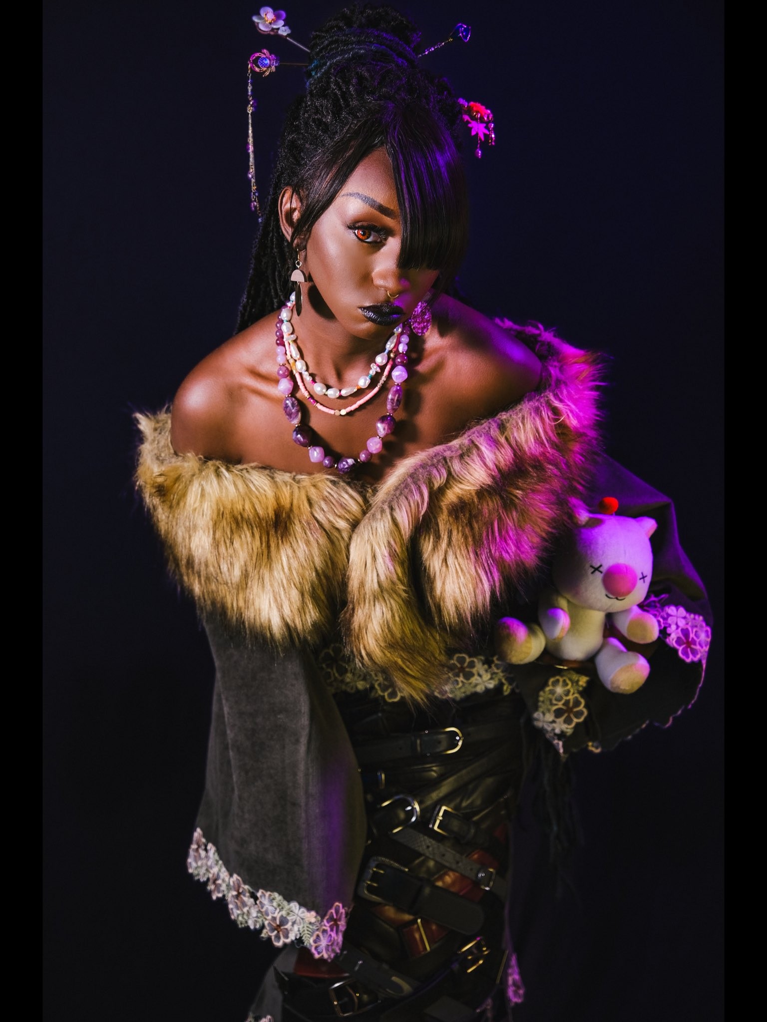 性轉COS《巫師3》傑洛特：黑人小姐姐化身狂野女戰士