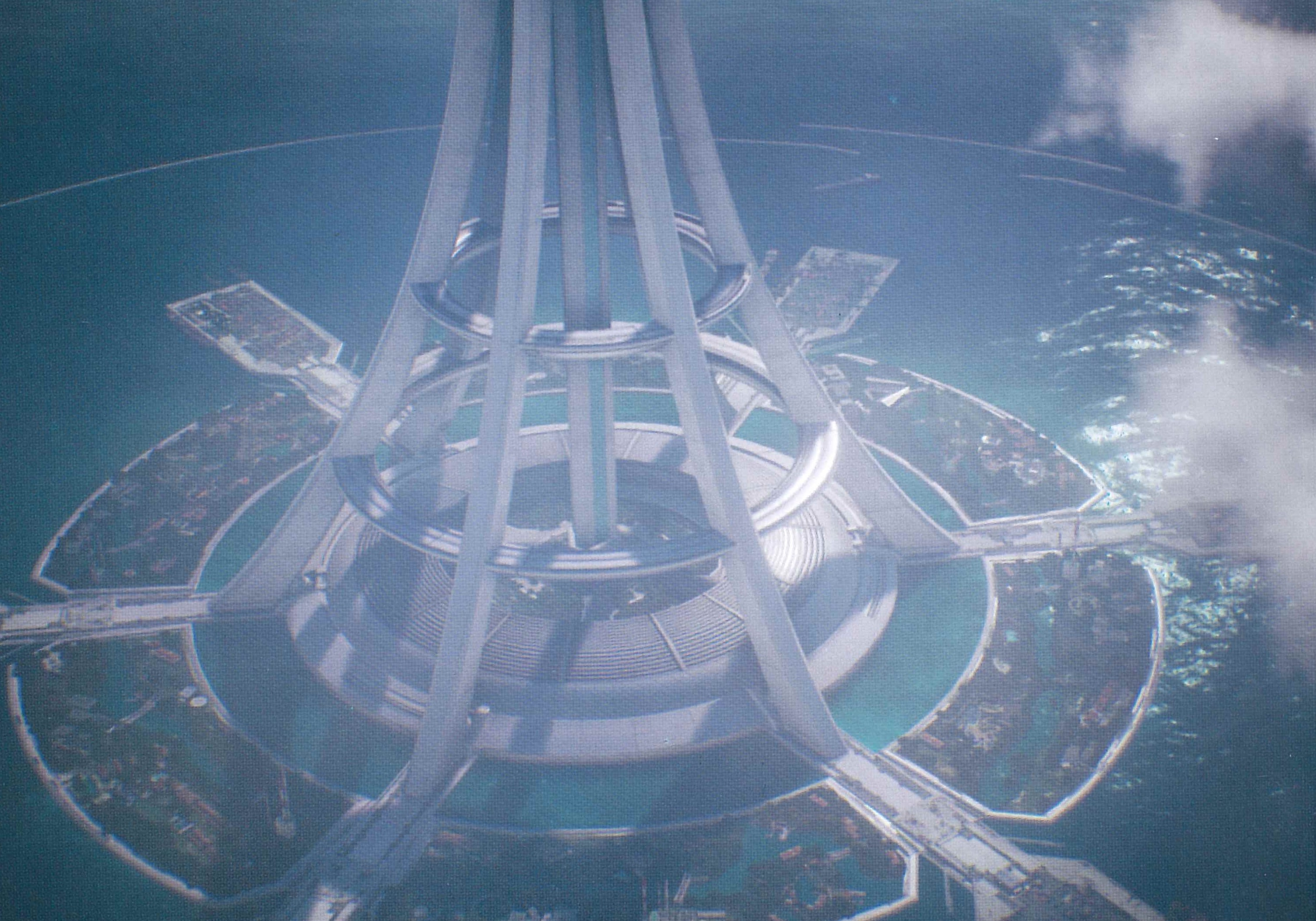 《流浪地球2》里的太空電梯，在遊戲中是個什麼樣？