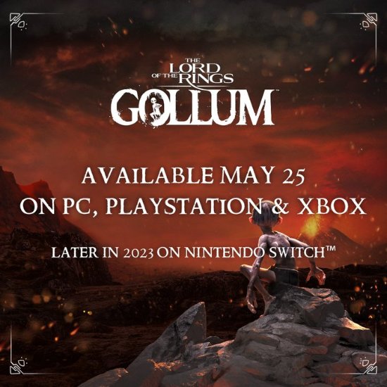 晨報：《魔戒咕嚕》將於5月25日正式發售！《巫師3狂獵》新修正檔上線