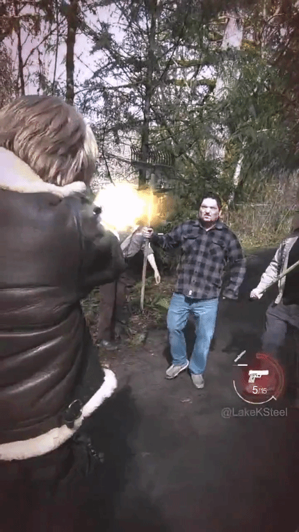 《惡靈古堡4重製版》真人COS短片：電鋸男來了！
