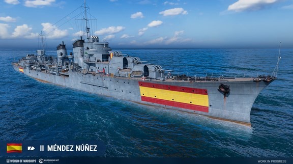 《戰艦世界》西班牙巡洋艦數據一覽