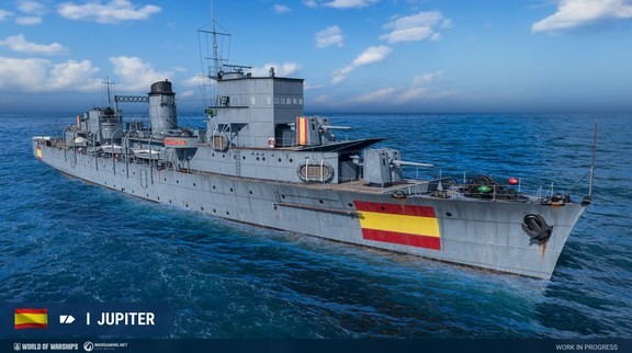 《戰艦世界》西班牙巡洋艦數據一覽