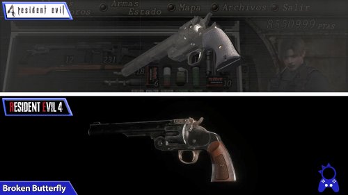 《惡靈古堡4》原版/重製武器對比：經典設計得以傳承