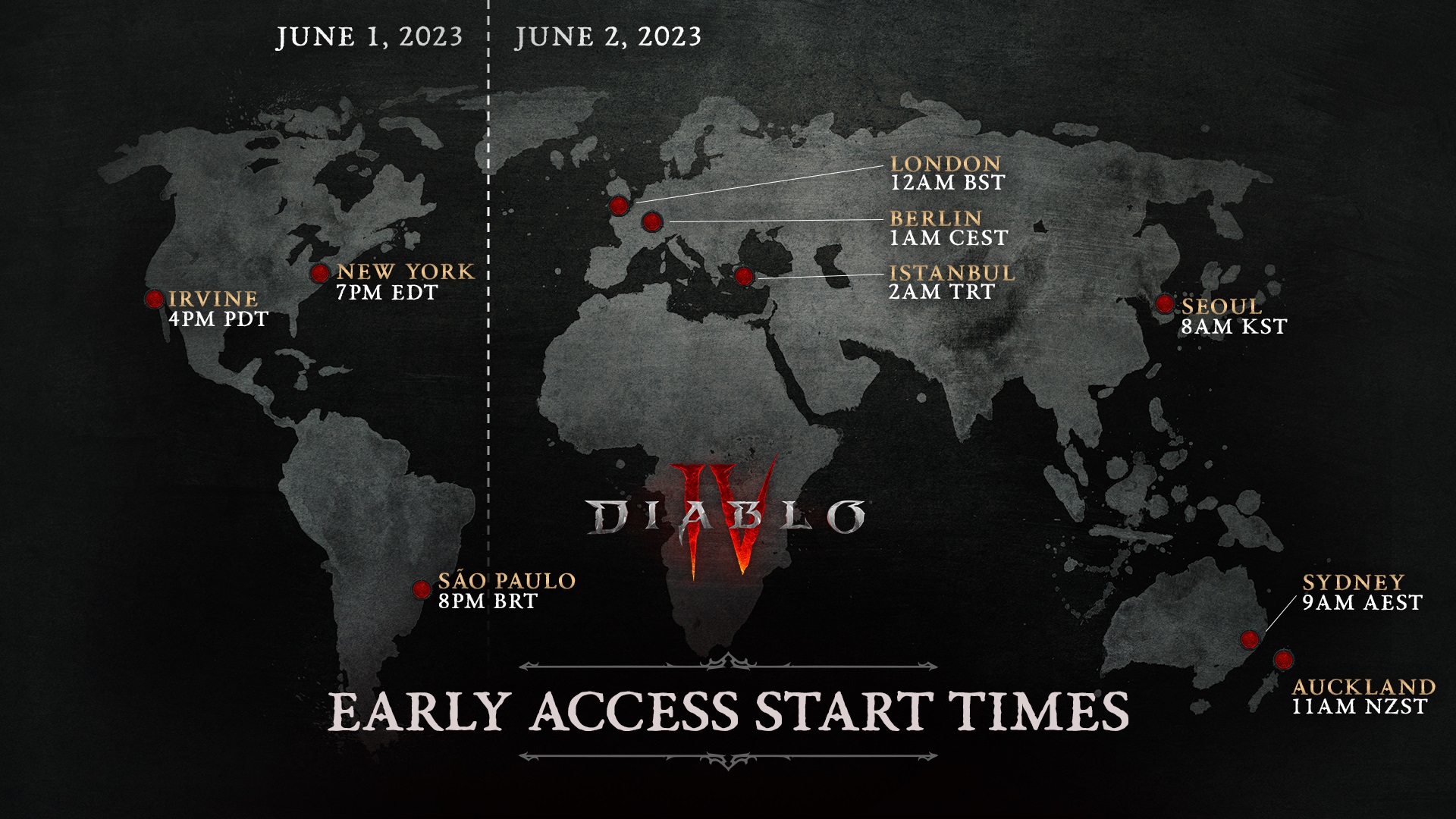 《暗黑破壞神4》全平台預載時間公布5月31號上午7點開啟