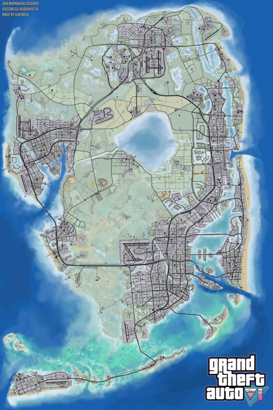 《俠盜獵車手6》爆料地圖引熱議：看起來太大有點不真實