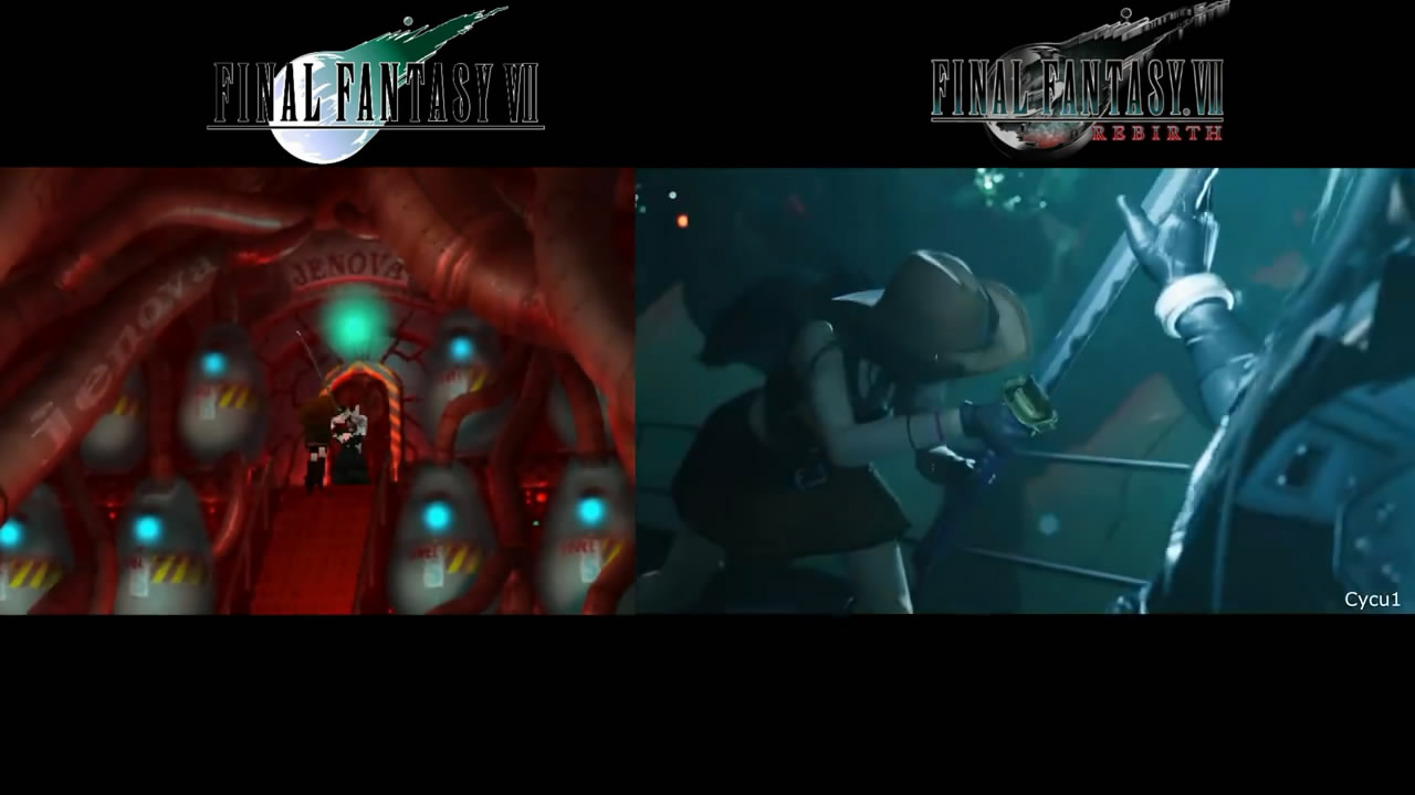 《最終幻想7重生》最新宣傳片與原版對比影像公布