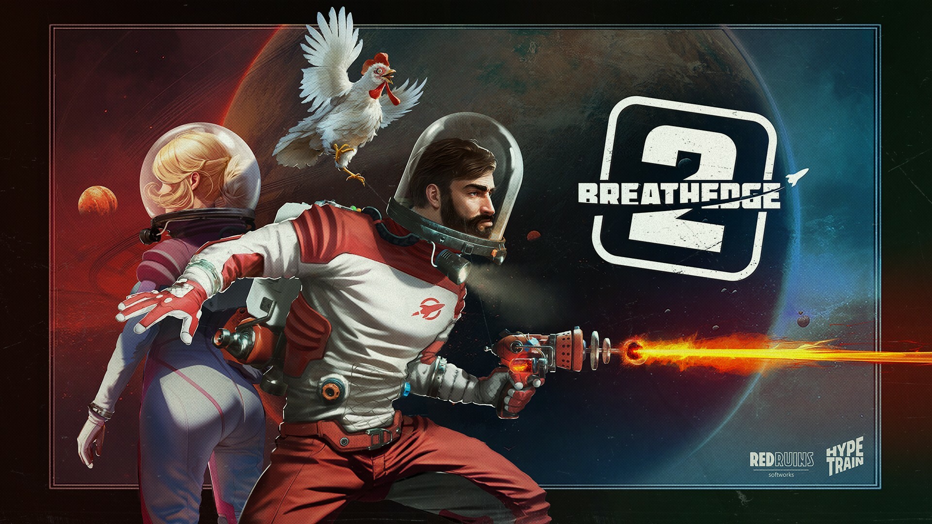 太空生存新作《呼吸邊緣2》公布加入新夥伴、新玩法