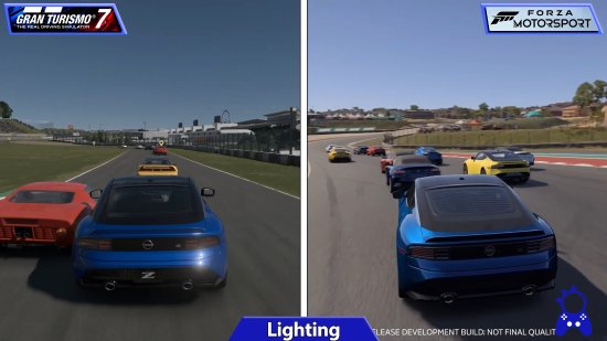 《極限競速8》與《GT7》畫質對比 誰將更勝一籌？