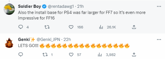 《最終幻想16》6天賣300萬份 玩家恭喜：PS5獨占還能賣這麼多！