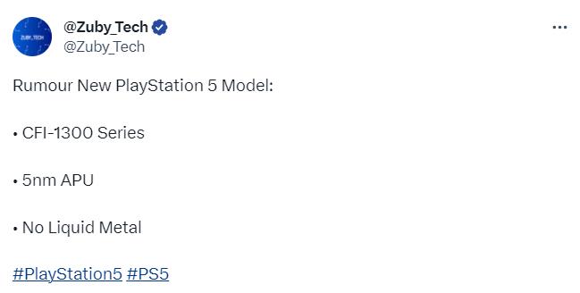 傳聞：PS5 Slim將採用5nm APU 取消液金冷卻