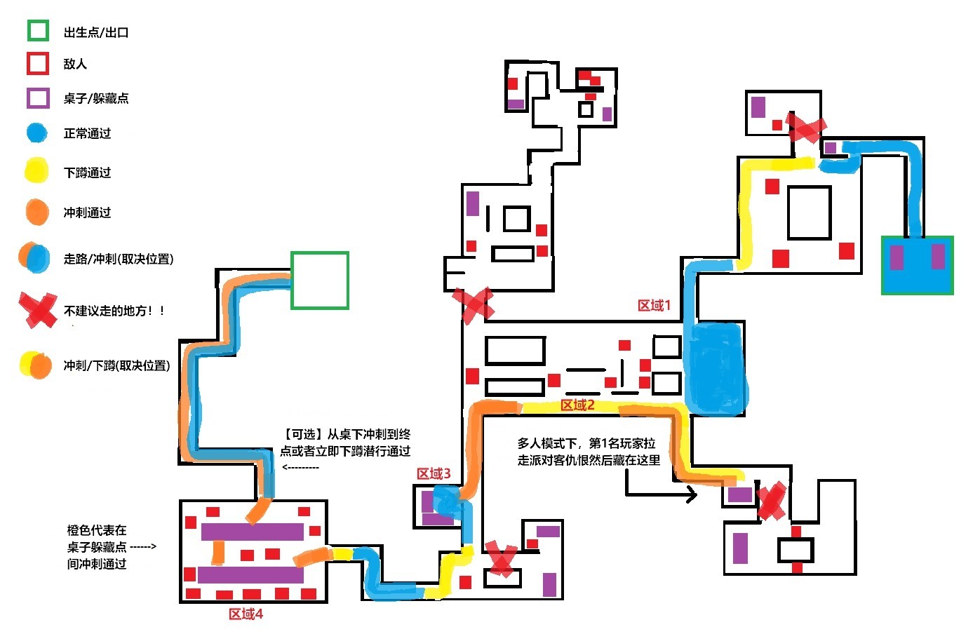 《逃離後室（Escape the Backrooms）》派對房地圖及路線一覽 Level Fun怎麼過