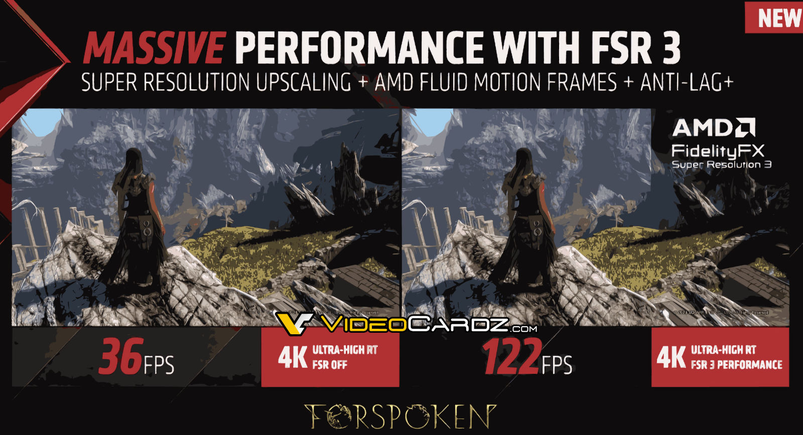 AMD FSR 3.0首批支持遊戲有《魔咒之地》和《不朽者傳奇》