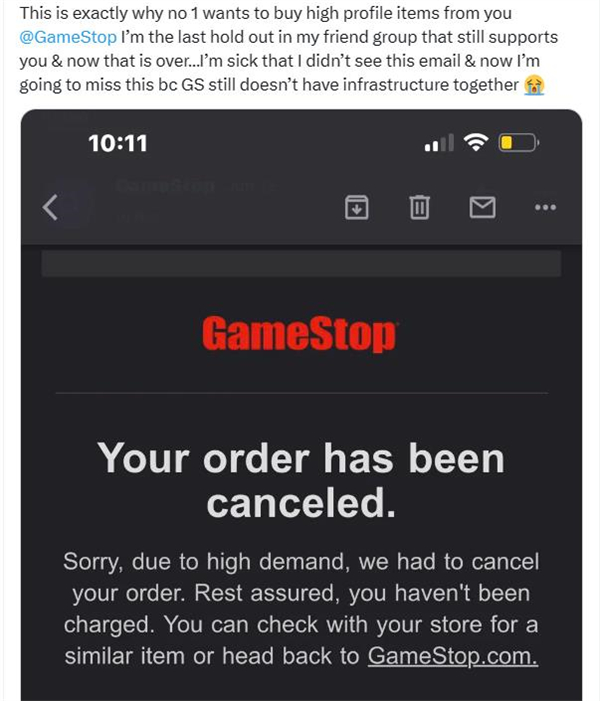 供不應求遊戲商店Gamestop取消了《星空》預購