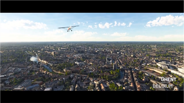 領略西歐城市美景《微軟飛行模擬器》發布更新短片