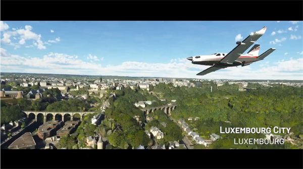 領略西歐城市美景《微軟飛行模擬器》發布更新短片