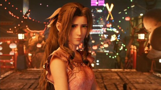 《最終幻想7》官方發愛麗絲裙裝設計圖：粉色禮服很優雅